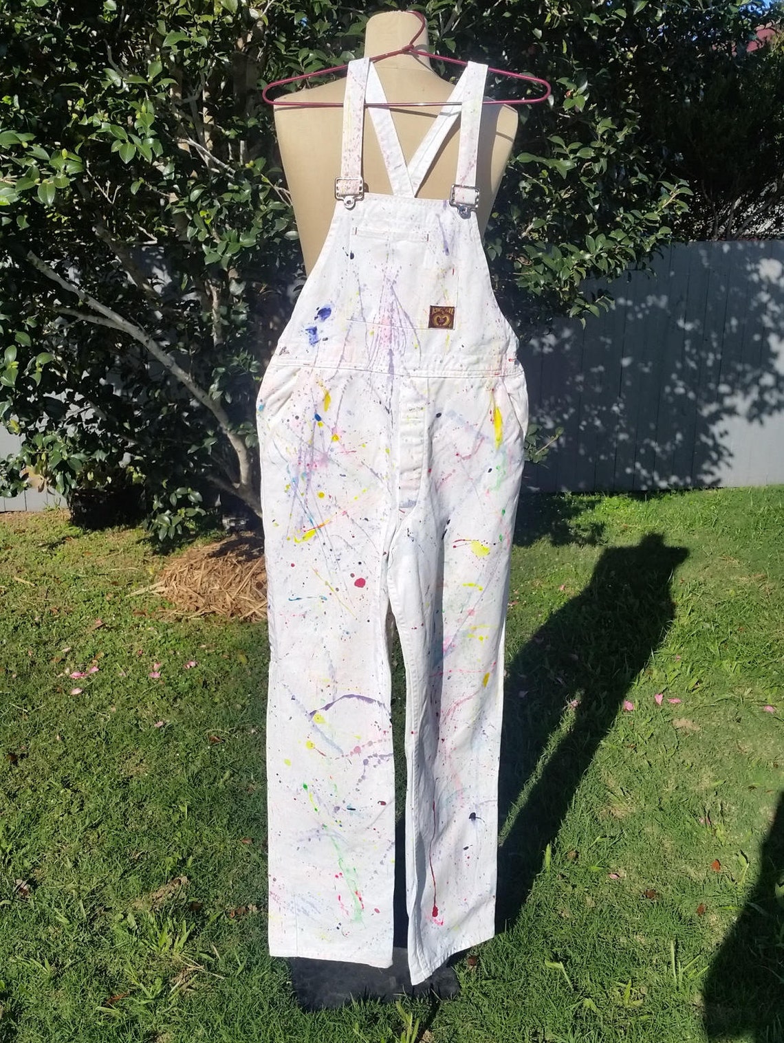 Handpainted King Gee Overalls Jumpsuit Etsy