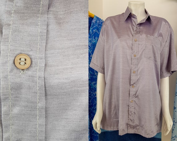 XXXL Vintage Mens Lavender Purple Boy Band Party S