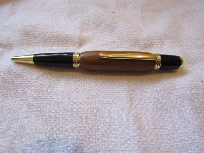 Wood pen in Iroko image 1