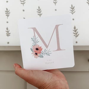 Eerste kaart baby bloemen