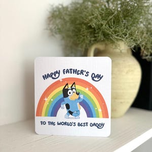 Biglietto per la festa del papà di Bluey, Bandit Heeler