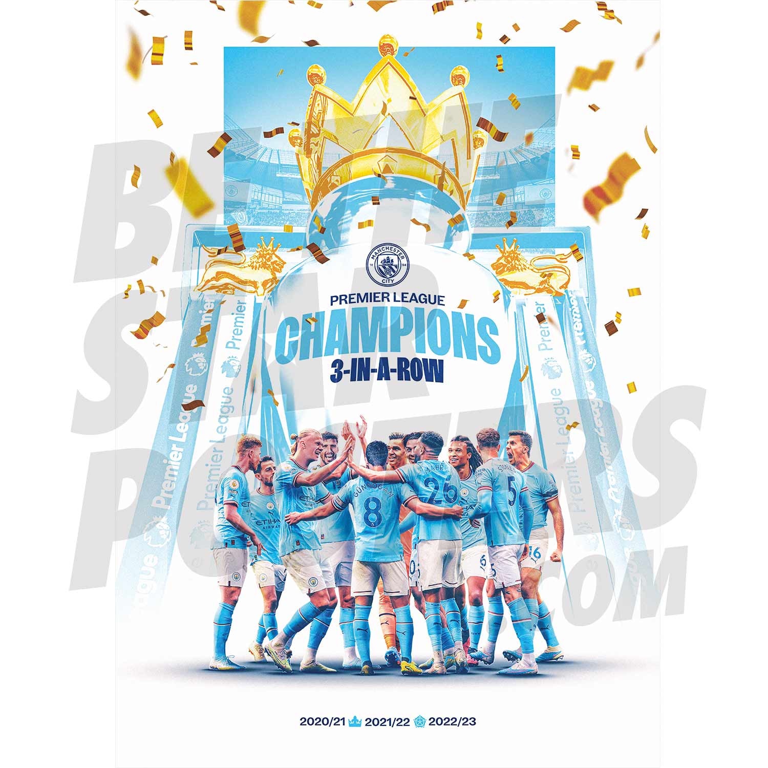 Manchester City スターリング ポスター（額縁付き） Manchester City スターリング ポスター（額縁付き） s-l500.jpg