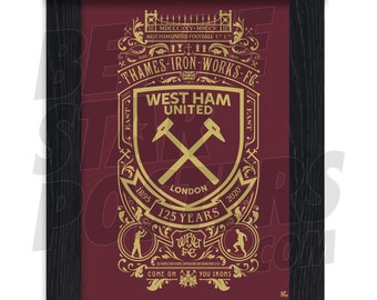 West Ham United F.C. 1985 サイン入り記念品 West Ham United F.C. 1985 サイン入り記念品 West Ham United