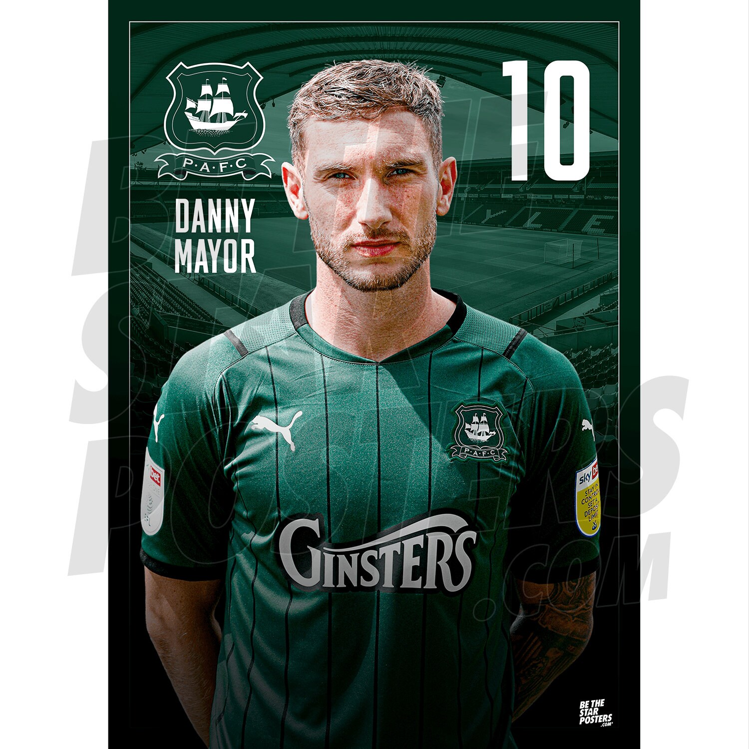 Plymouth Argyle The Champions 22/23 Poster