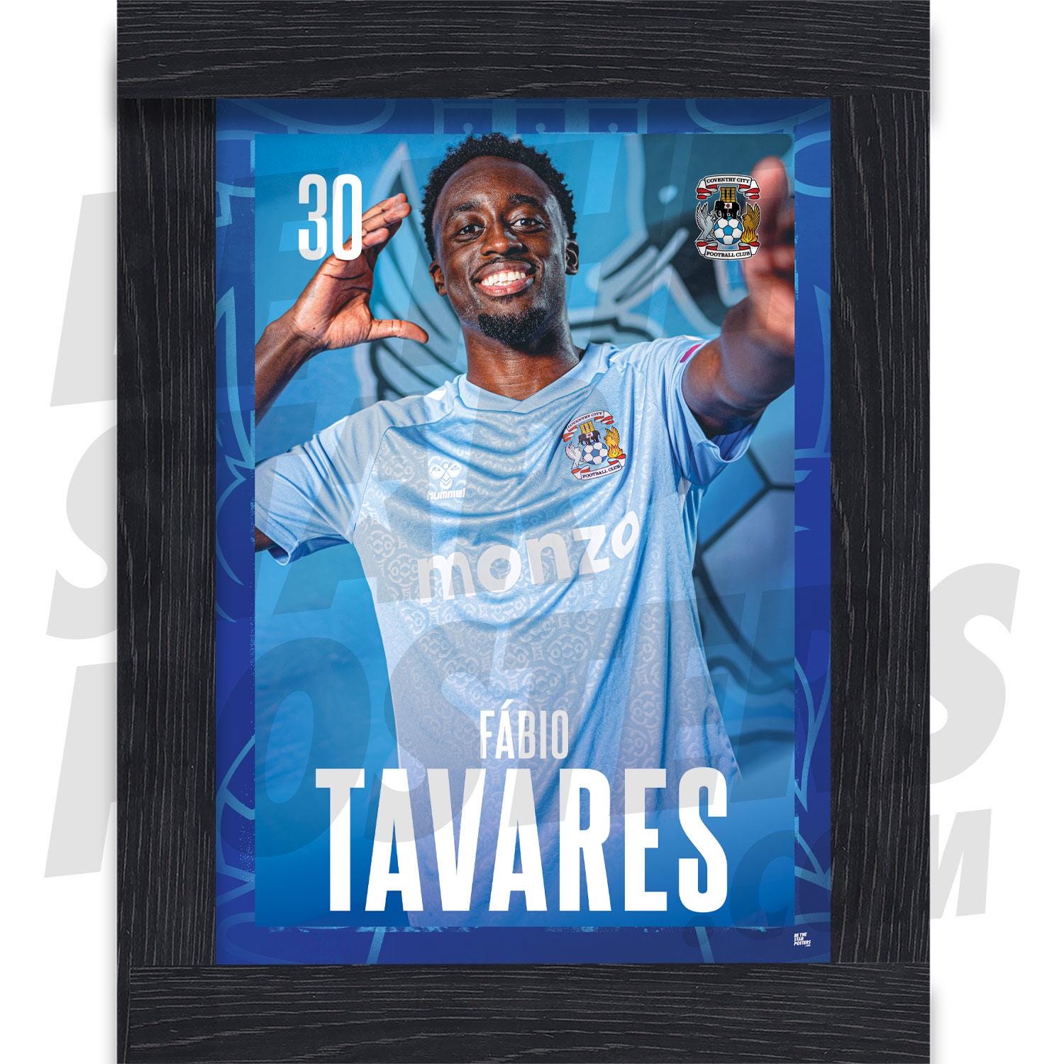 Fabio Tavares of Coventry City celebrates a goal 4-0. Coventry City v