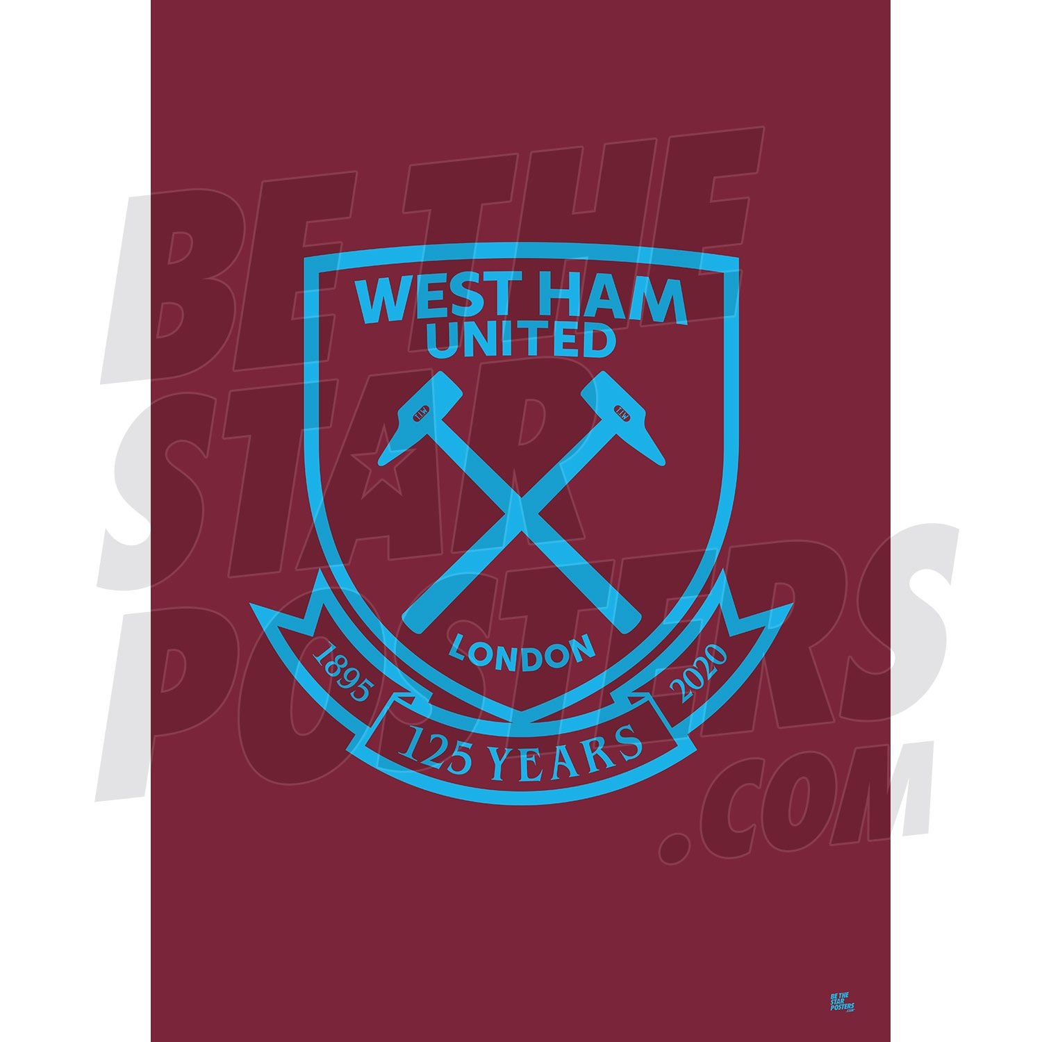 West ham best sale 125 years