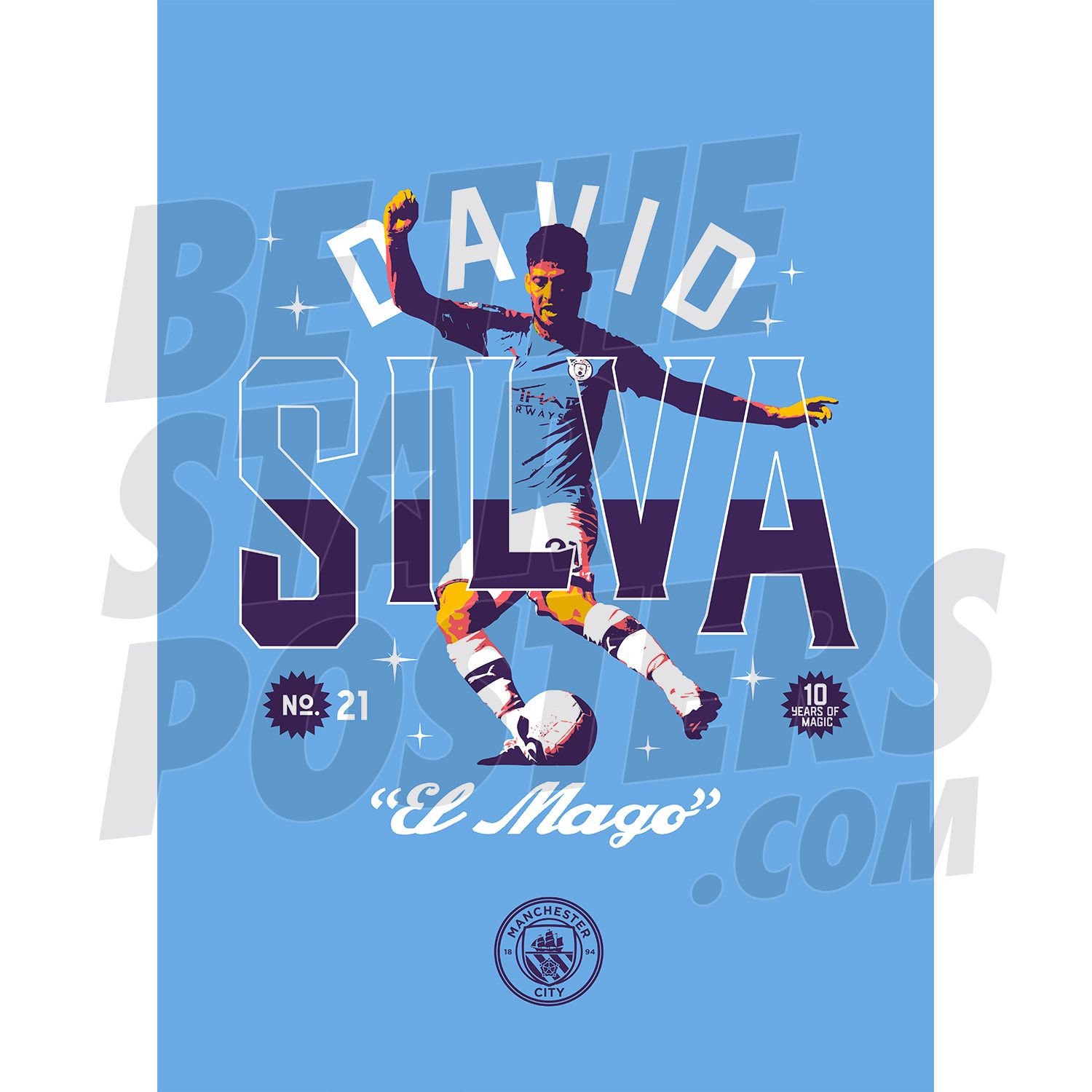Manchester City FC David Silva 'el Magico' 0 Years 
