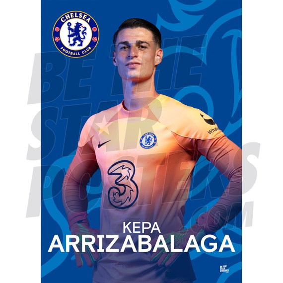 Chelsea FC Arrizabalaga 22/23 Headshot Poster Officially