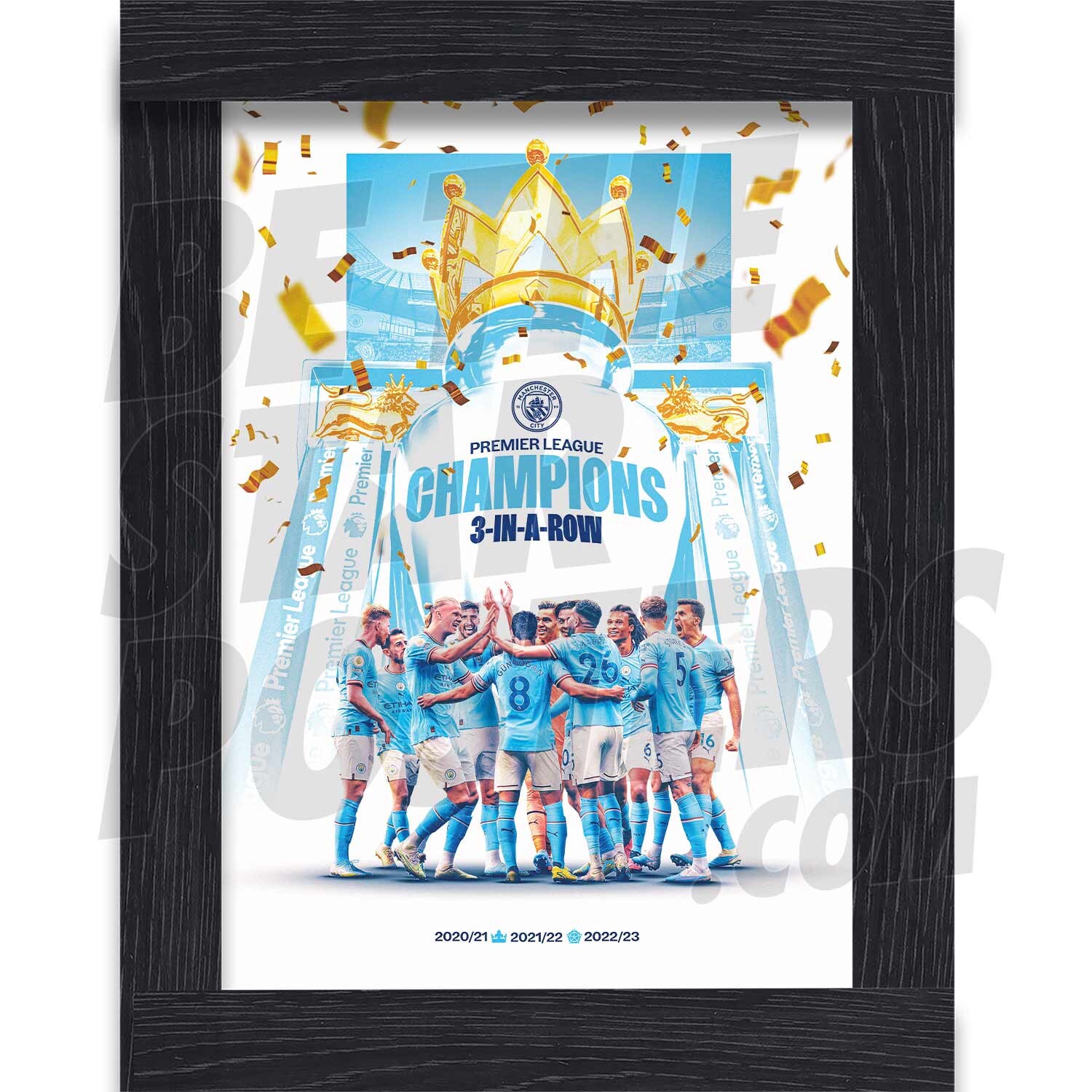 Manchester City スターリング ポスター（額縁付き） Manchester City スターリング ポスター（額縁付き） - メルカリ