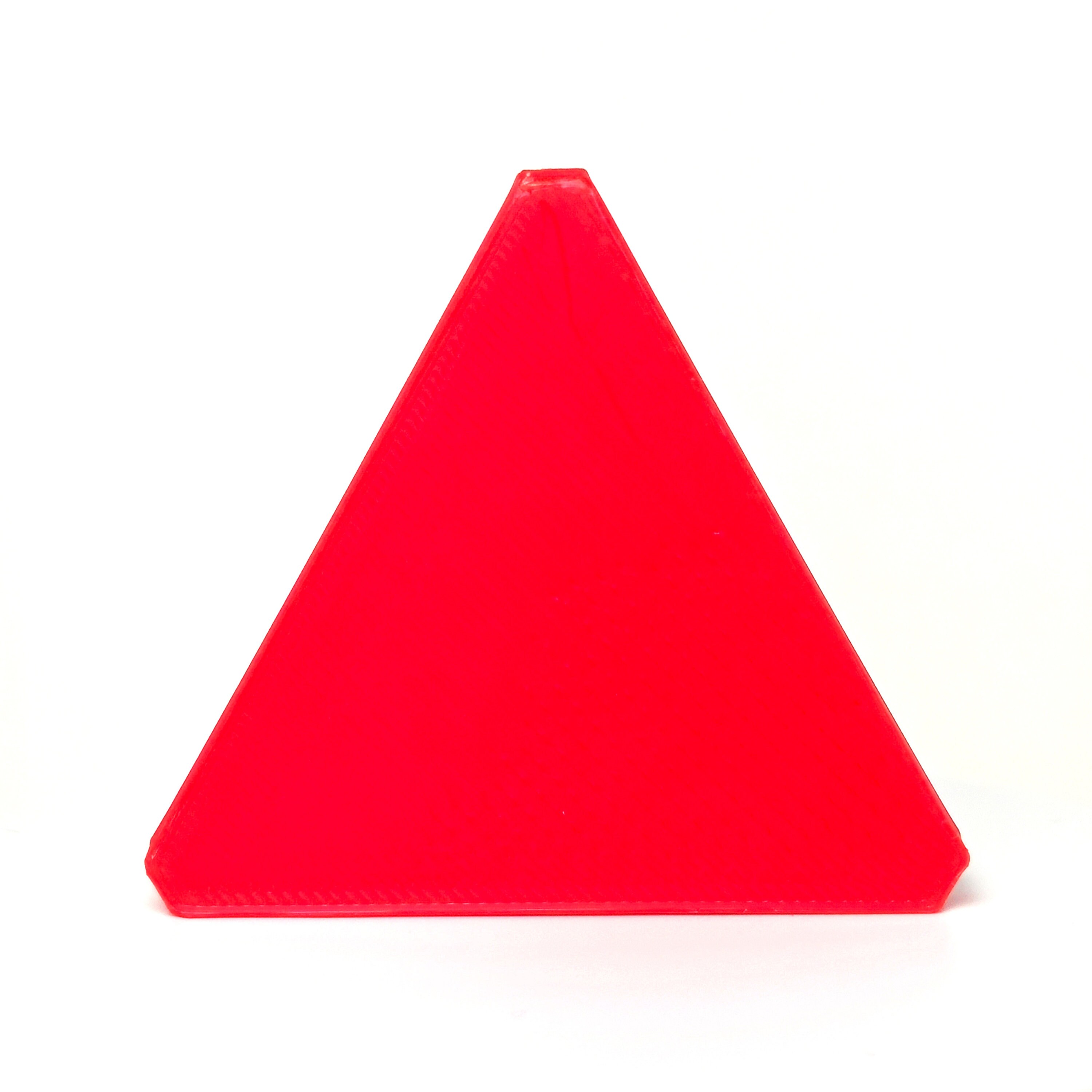 Texas Holdem All-in Button 3D Printed Triangle Poker Button - All-in Button For Texas Hold'em Game Night 3D Printed Triangle Button