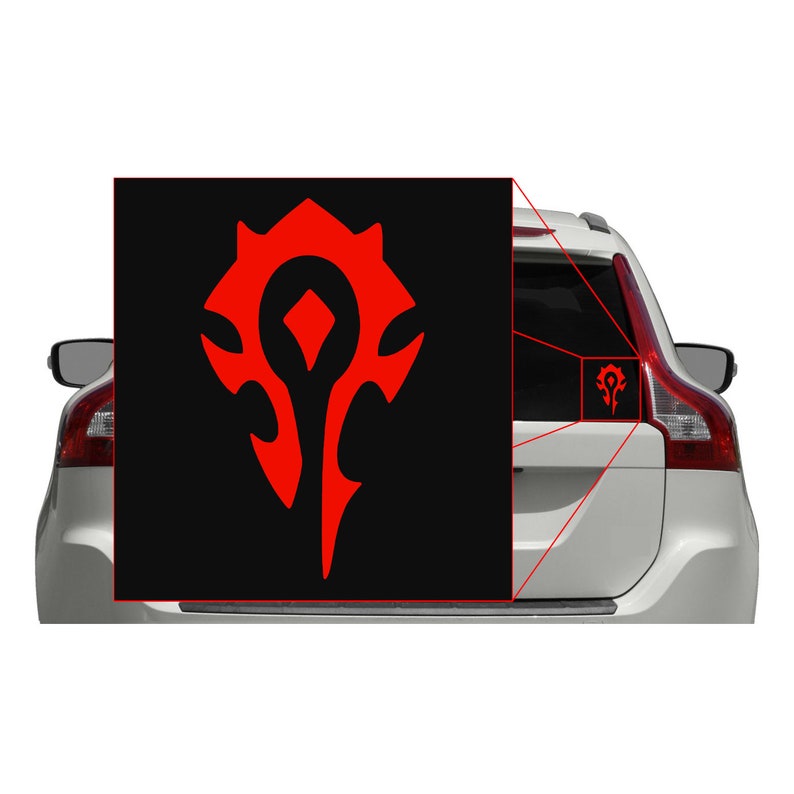 Horde World of Warcraft PICK COLOR Wow Vinyl Decal Sticker Etsy