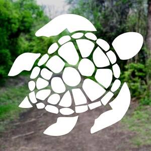 Baby Sea Turtle [PICK COLOR] Vinyl Decal Sticker for Laptop/Car/Truck/Van/Window