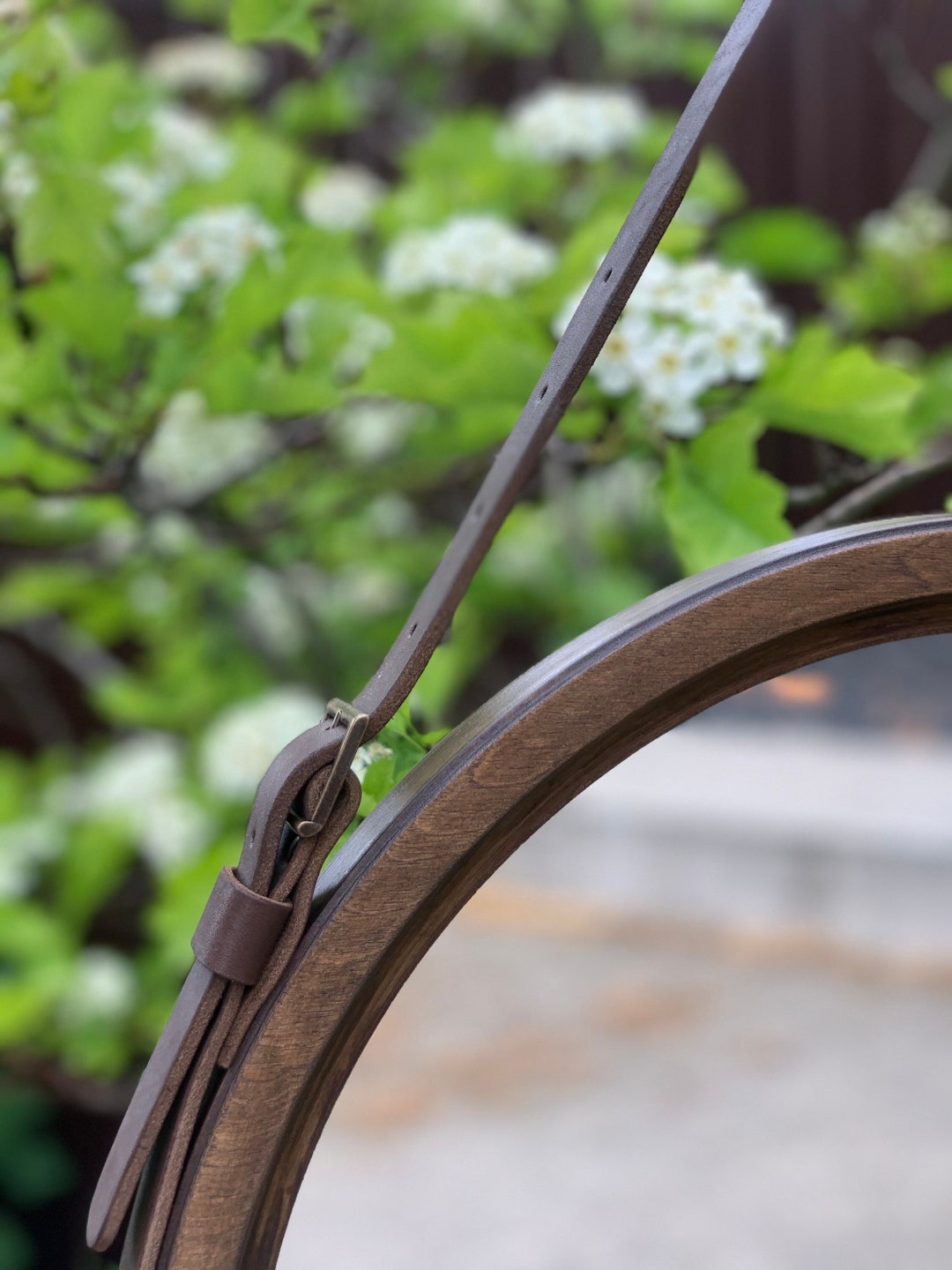 Rustic Mirror Decorative Mirror Large Mirror Round Mirror, Circle Mirror Bathroom Mirror Modern