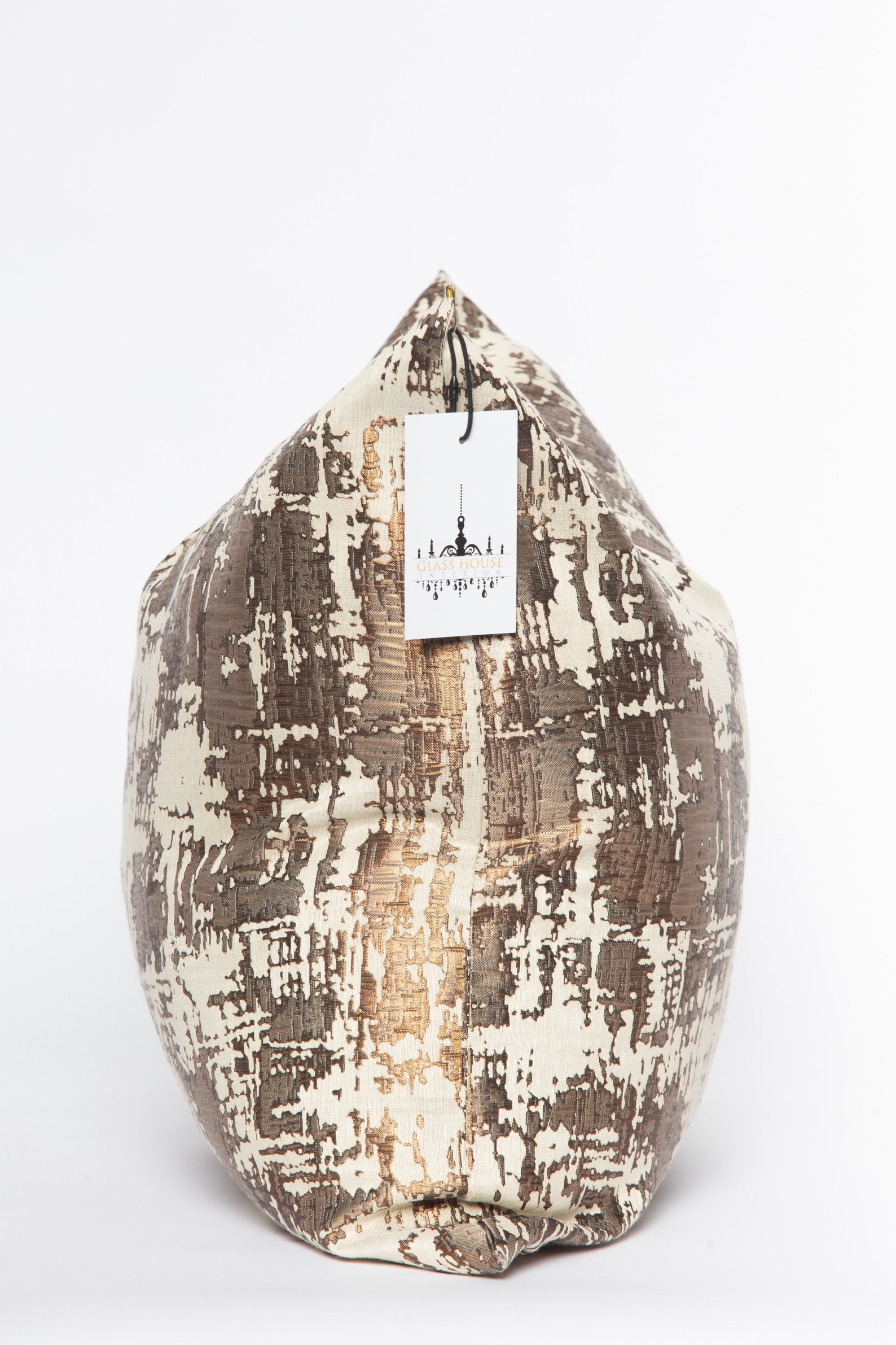 Jupiter Copper and Ivory Metallic Pillow Etsy