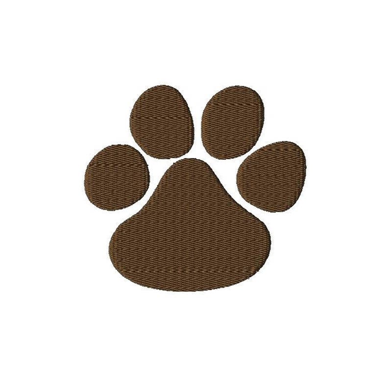 Paw print embroidery design dog embroidery designs animal  etsy Paw print embroidery design dog embroidery designs animal  etsy