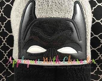 Bat Block Peeker Applique Design