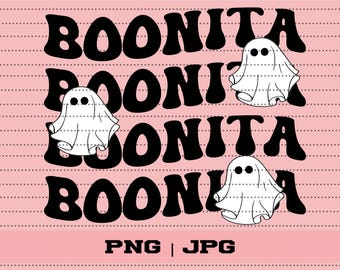 Boonita Ghost T-shirt SVG: Spanish Halloween Tee (Digital Download)