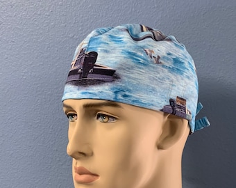 Boat Scrub Cap Etsy
