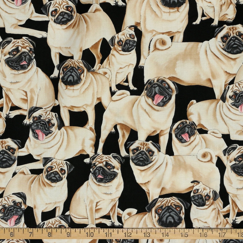 Pugs - Custom Made Unisex Men Women Scrub Tops Nursing Uniforms - Etsy