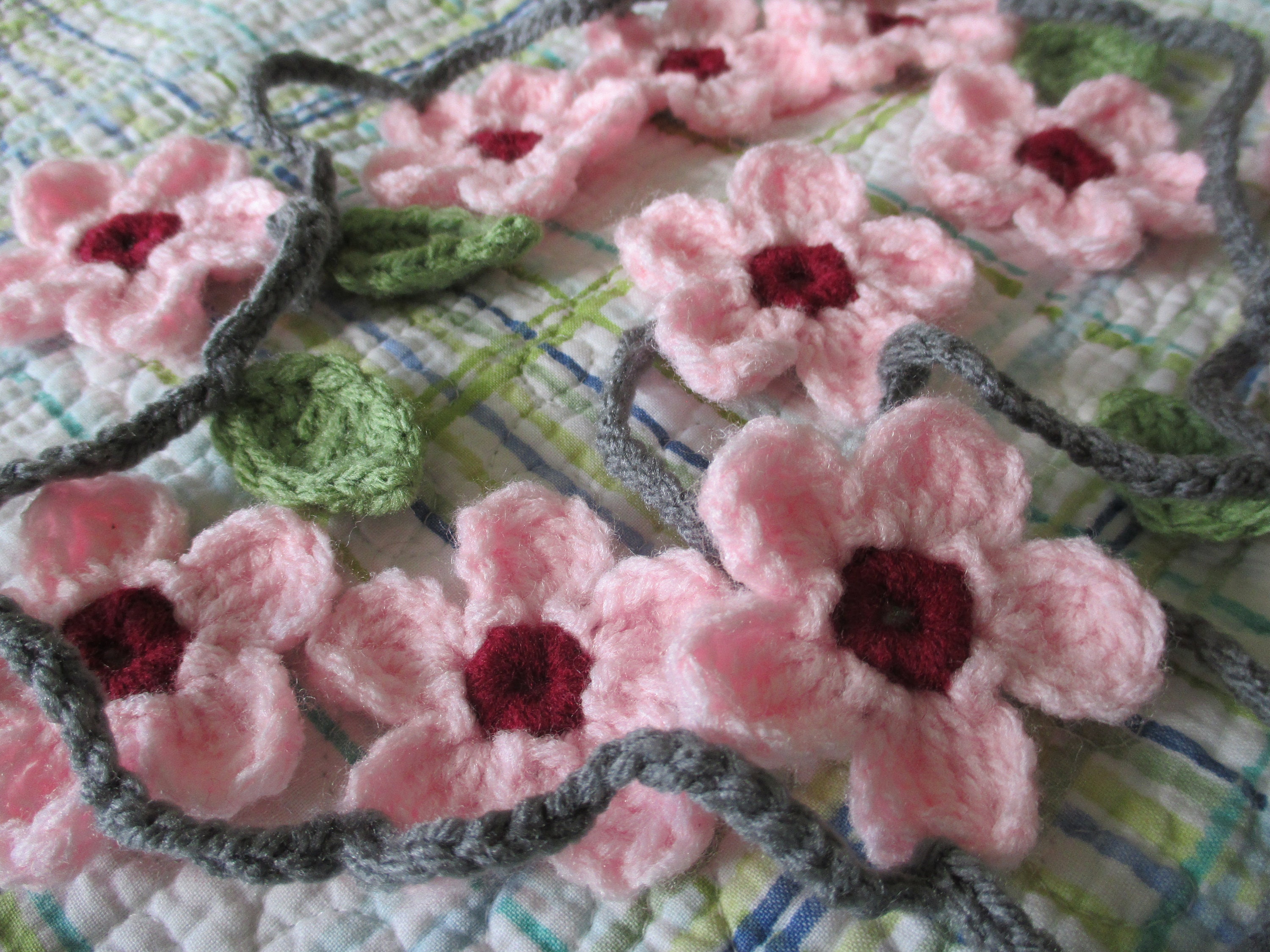 Crochet Cherry Blossom Garland Pattern - Etsy