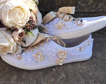 personalised wedding shoes