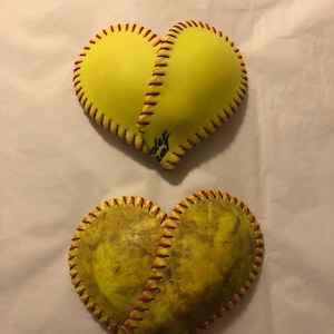 Baseball or Softball Heart