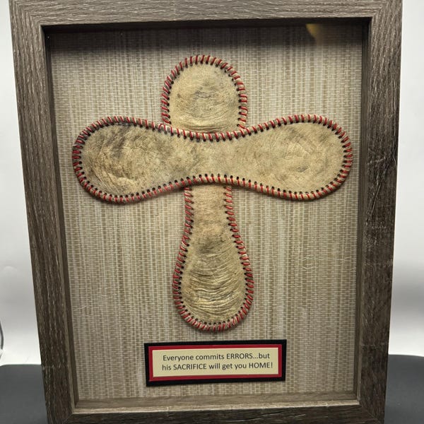 Shadow Box - Krzyż baseballowy