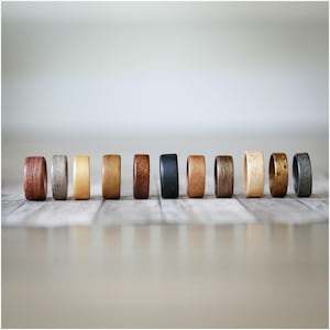 Houten ringen (exotisch/binnenlands)