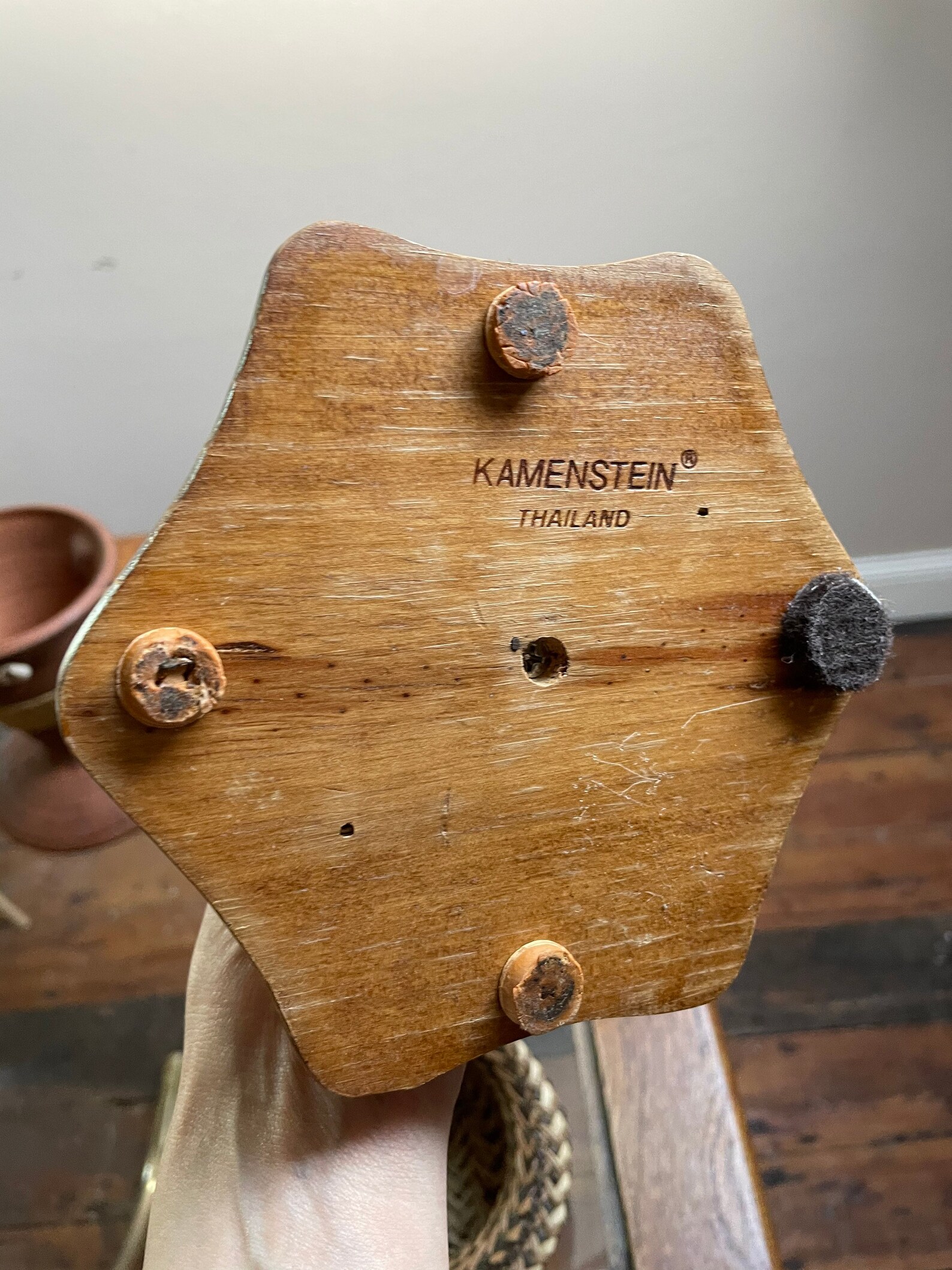 Vintage wooden peg tree peg tree holder Etsy