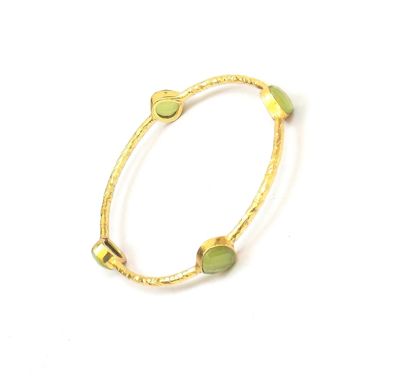 10/% OFF Green Monolisa Heart Gold Plated Jewelry Charm Bangles 8 mm Heart Wedding Bangles Fashion Bangles Ladies Bangles JMI25057