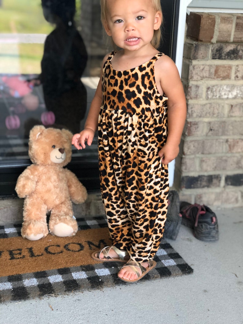 Leopard Romper