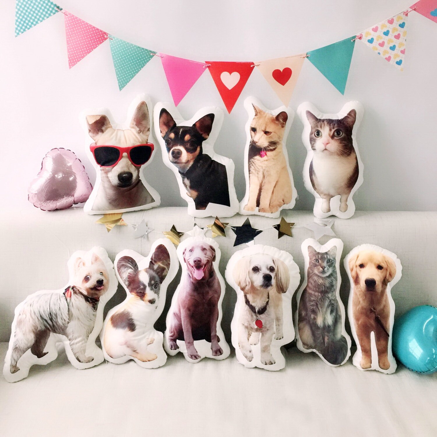 3D Pet Pillow 3D Kissen Foto Hund Foto Kissen 3D Print Etsy