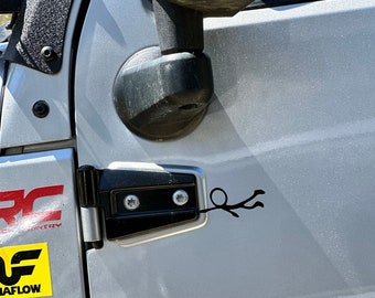 Flying Stickman Decal