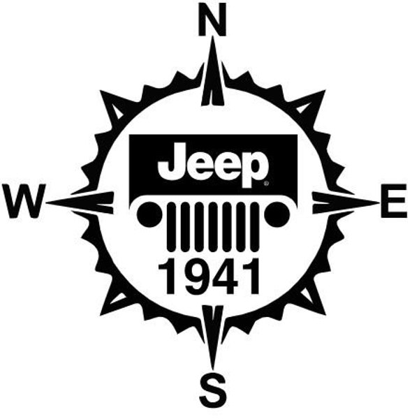 Jeep Logo, 1941 with Compass