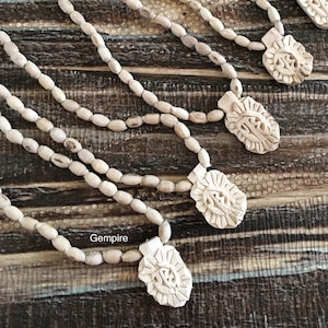 Tulsi mala Radhe Tulasi necklace, India Hindu necklace Bulk Tulasi mala, Religious jewellery, Krishna hindu prayer mala, Wood bead Necklace