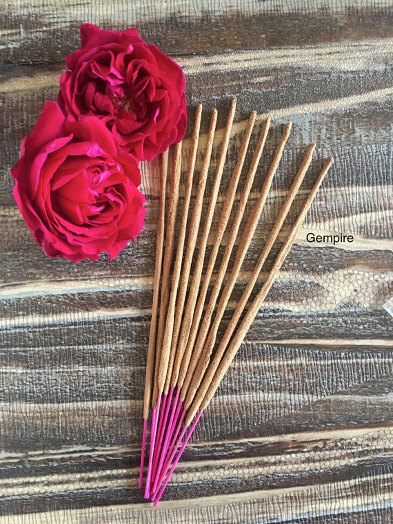 Rose Incense Sticks 250 Gms Indian Incense Sticks Etsy