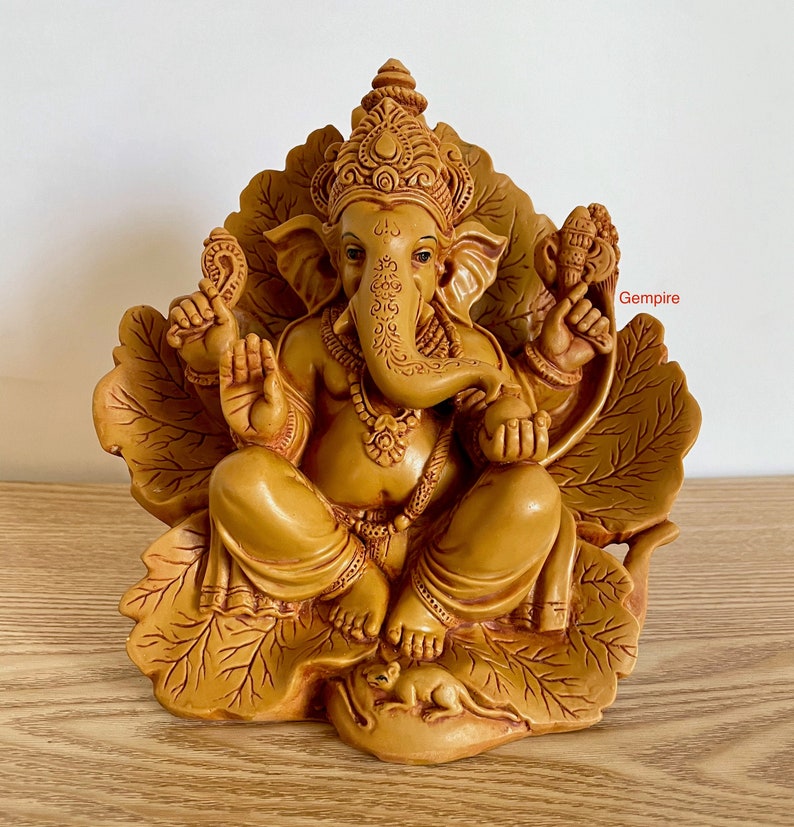Ganesha Statue 6.5 Lord Ganesha Home Decor Ganesh Etsy