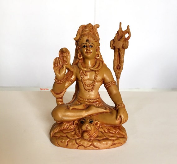 Shiva Statue 4 Lord Shiva Idol Hindu God Sculpture Etsy