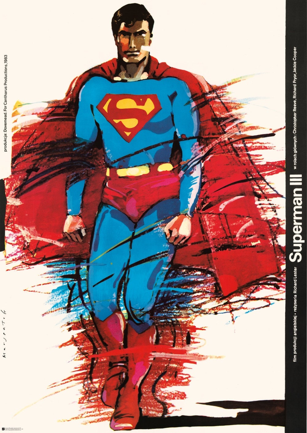 ポーランド映画ポスター スーパーマンIII クリストファー