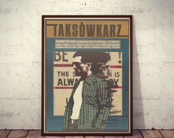 Polish Movie Poster Taxi Driver Scorsese De Niro Foster Shepherd Limited Edition 1978/2020!