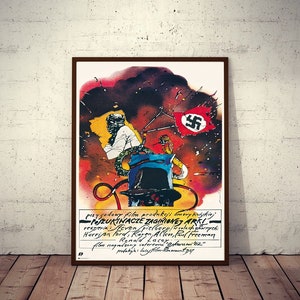 Polish Movie Poster Raiders of the Lost Ark Steven Spielberg Limited Edition Grzegorz Marszalek artwork 1983/2021 NEW