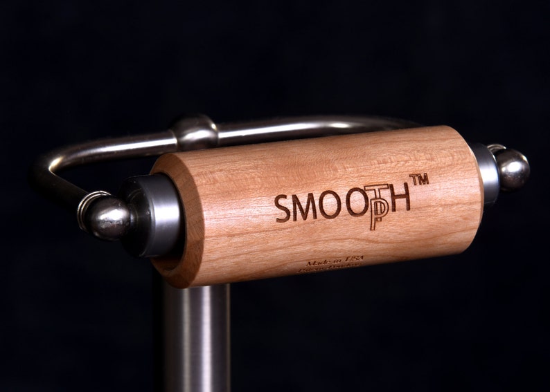 Smooth TP Handcrafted Wooden Roller for Toilet Paper image 3