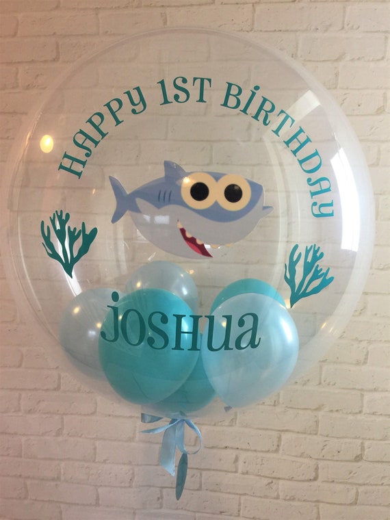 personalised 1st birthday balloons