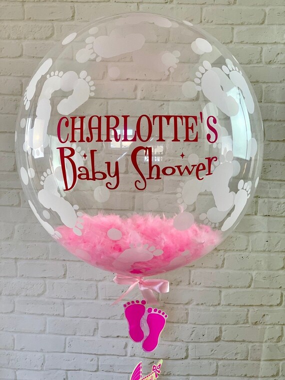 personalised baby shower balloon
