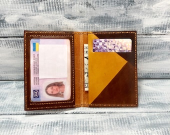 Driving Documents Wallet\Leather Organizer for Driving Documents\Leather ID Holder\Leather Travel Card Holder