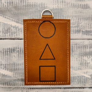 Porta carte unico nel suo genere/Porta carte in pelle/Porta documenti in pelle/Porta badge verticale in pelle/Portafogli sottile regalo per ragazze e uomini