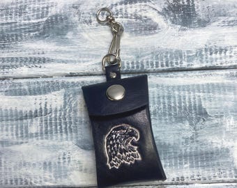 Unique designer keychain handmade\Guitar Pick Holder