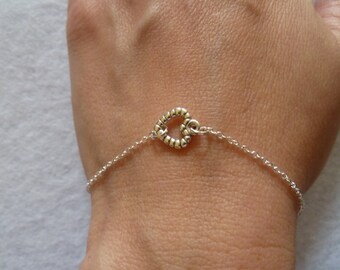 ブレスレット STONEHENgE silver heart bracelet SC1774 StoneHenge Silver Heart Bracelet SC1762 Silver925 Rhodium