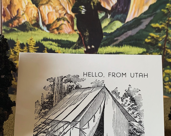 Featured listing image: Hello, From Utah - Tent, Camping