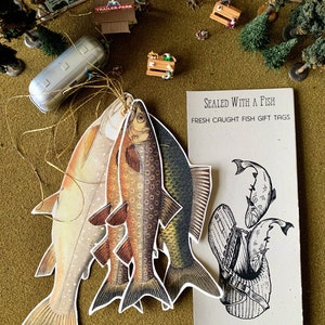 Large Fish Gift Tags